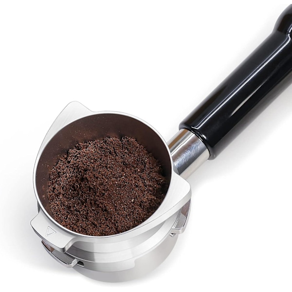 54mm Espresso Doserings Tragt til Breville Barista Portafiltre (Rustfrit Stål-Sølv)