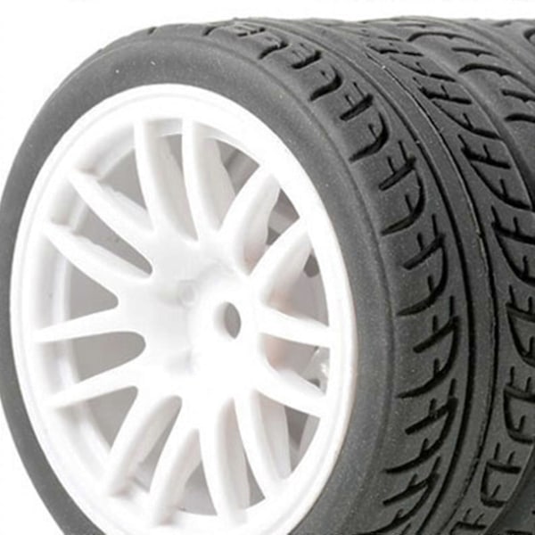 RC Bil Dekk 1/16 1/12 1/14 Bildeler Modifisert Montering For Wltoys Gutter Hvit