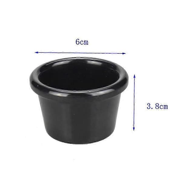 1.7oz Krydderboks Mini Sauskopp Chutneykopper Dyppebeholder Restaurant