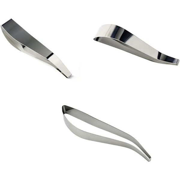 YUEMING 2-pack Kakeserver, Kakeskärare, Rostfritt Stål