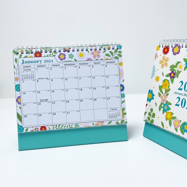 #Kalender 2024-2025, Skrivbords kalender#