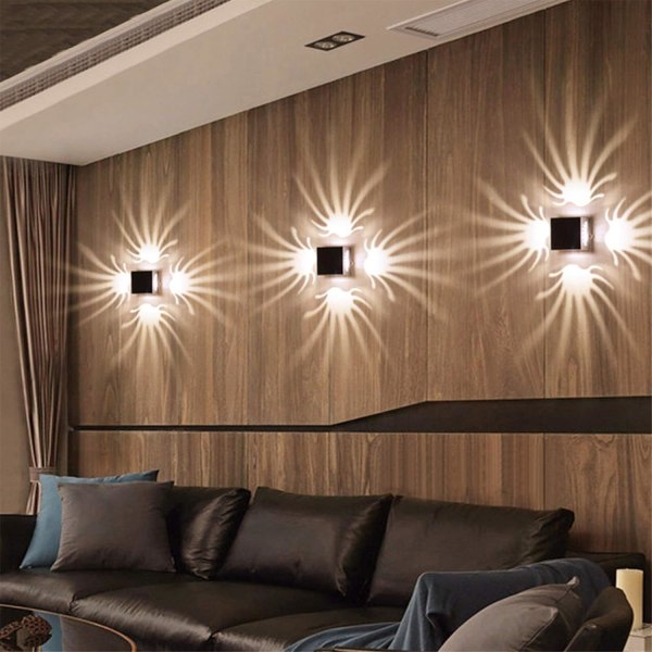 *LED 3W Wall Light Modern Aluminum Creative Lamp Indoor Lights for*