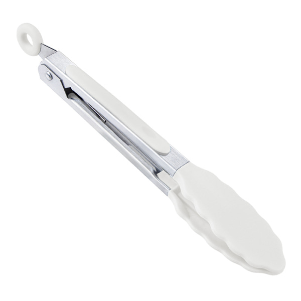 7 tum 7 tum Mini Silikon Serveringstänger Set Vit