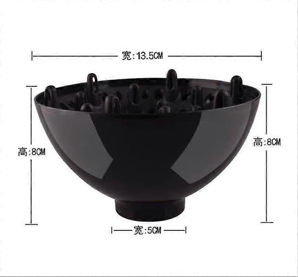 5 cm frisør føntørring styling krølle hårtørrer diffuser