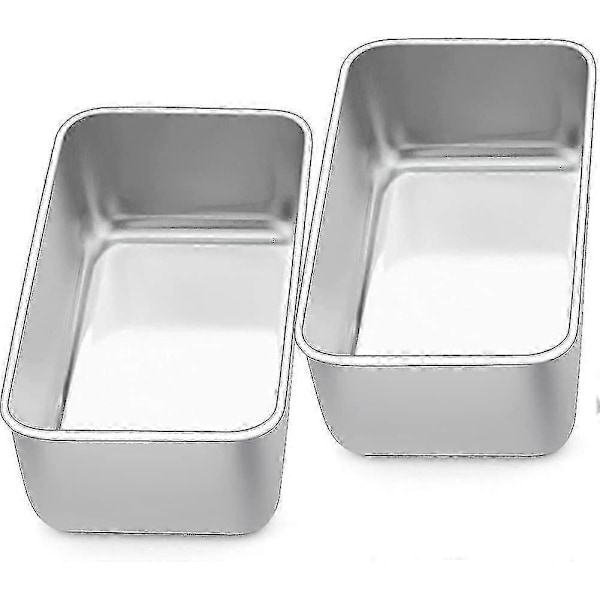 Brödform Set om 2. Brödform i rostfritt stål, brödform för rostning. Brödform