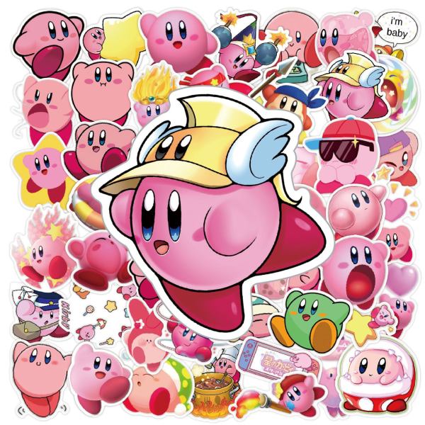 #50 Kirby DIY kreative klistermærker#