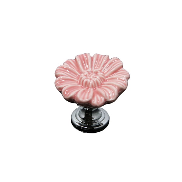 *Keramisk håndtag Have stil Chrysanthemum skab skuffe skab*