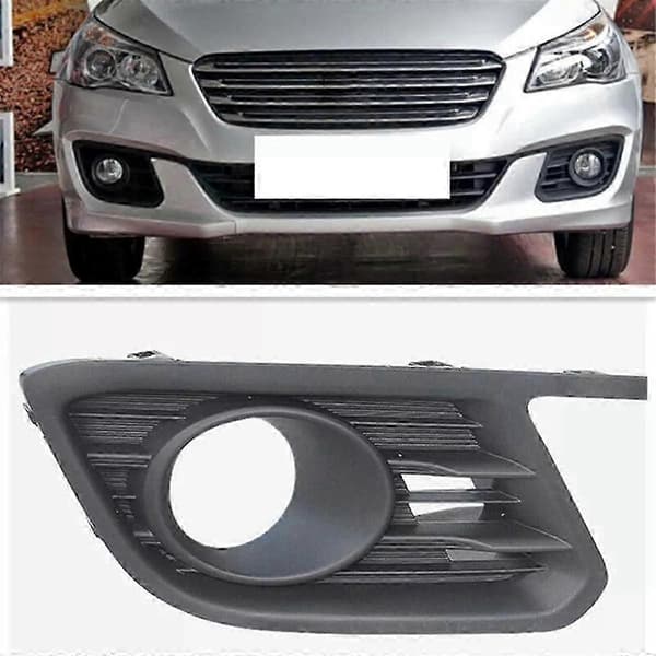 1 par bil frontfanger tåkelys deksel trim ramme for Ciaz 2015-2017 tåkelys grilldeksel