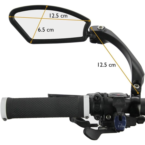 Rostfritt Stål HD Motorcykelbackspegel - Generation 2.0 Bi