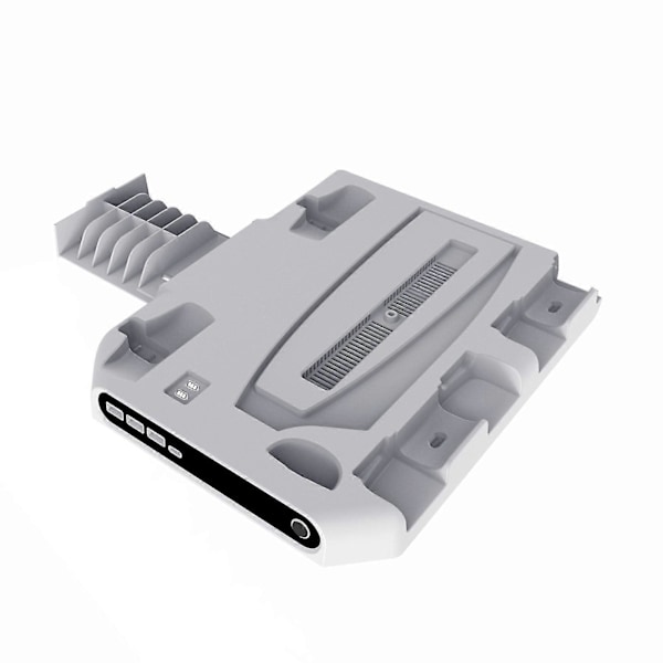 Konsoll Ladestasjon Disk Lagringsstativ 4 Base Multifunksjonell Spillkonsoll Rask Kjølestativ med Headset Krok for PS VR2/PS5