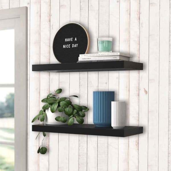 #väggdekal av PVC med träimitation#