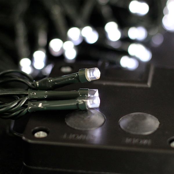 *22M Solcelle-lyskjede 200 LED 8 lysshow Ideell for fester,*