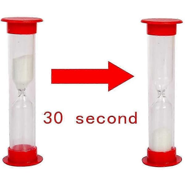 30 Sekunders Sandur Sandur Sandur Ur Nedtælling Bulk Playset Timer Børnespil 20 Pak