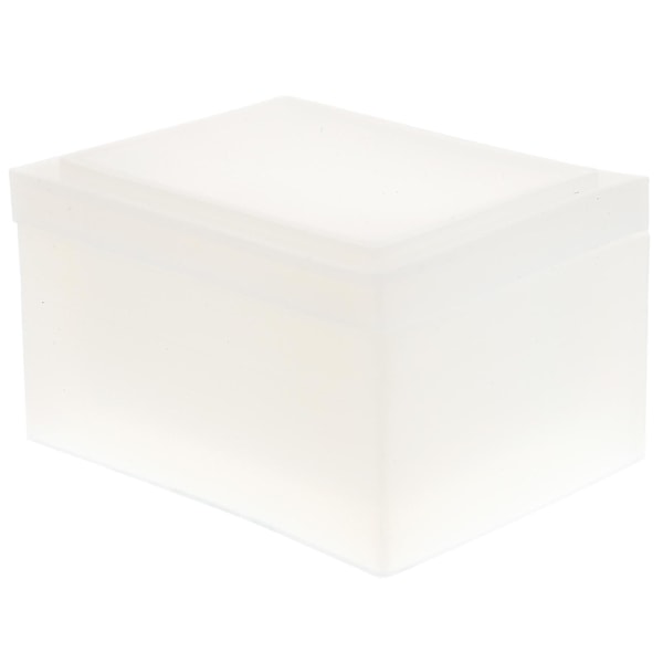 1 stk DIY Kleenexboksform Krystall Epoksyform Gjenbrukbare Silikonformer Serviett Holderform for Klasse Hjem
