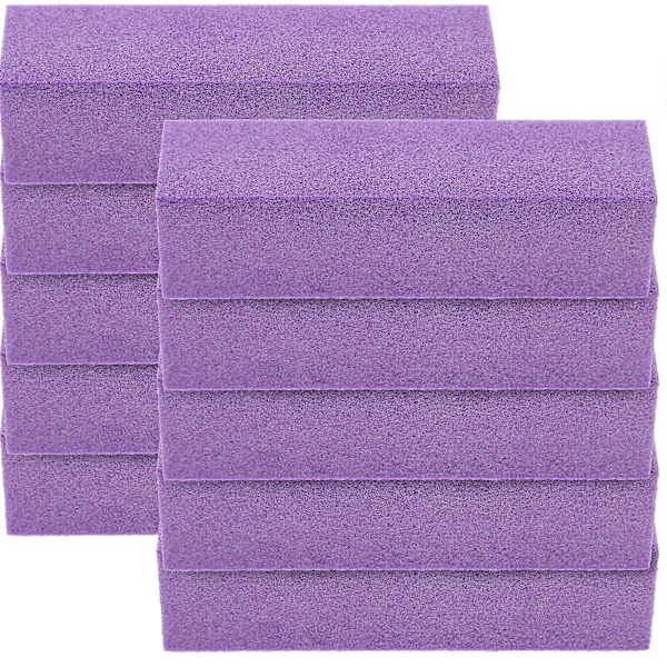 10 st Nagel Filar för Manikyr Pedikyr Svamp Nagel Filar Finger Nagel Filar Nagel Buffer Block