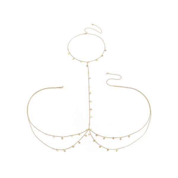#Dobbel magekjede (gull)#