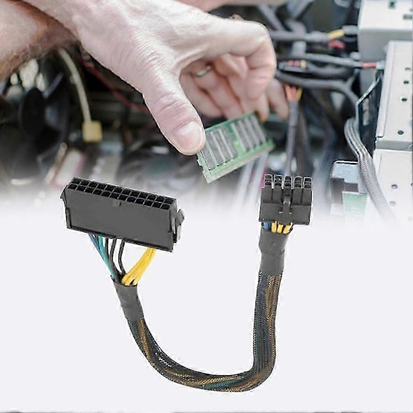 24-pin til 10-pin strømforsyningskabel til Lenovo bundkort P2025032600211
