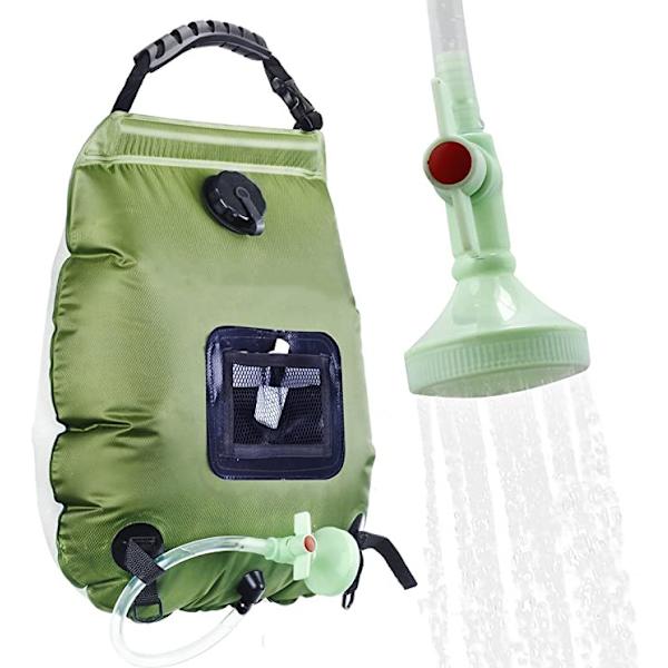 #Solarduschväska 20 liter Camping temperatur 45 °C vandring Klättring#