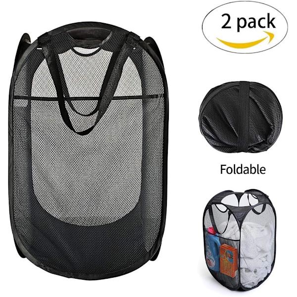 2-pack Utdragbar Nät-Tvätthållare, Vikbar Tvätthållare