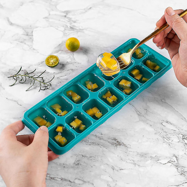 Isformar i plast för isbitar per form med lättsläppt design