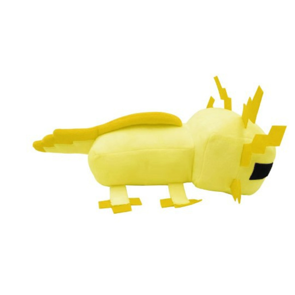 11,8 tum Axolotl Plyschdocka Minecraft Salamander Blå Rosa Docka