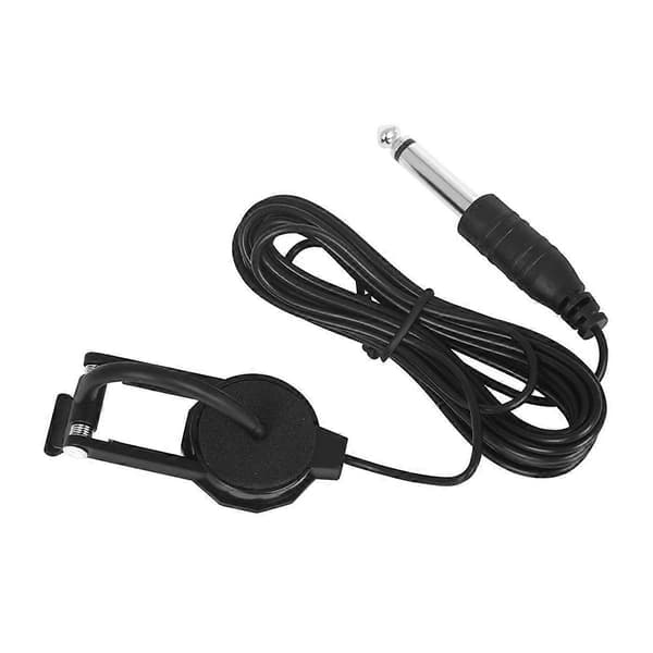 Violin Pickup Clip on Violin Piezo Pickup Mikrofon Pickup Gitarr Ljudhåls Pickup för Violin Gitarr