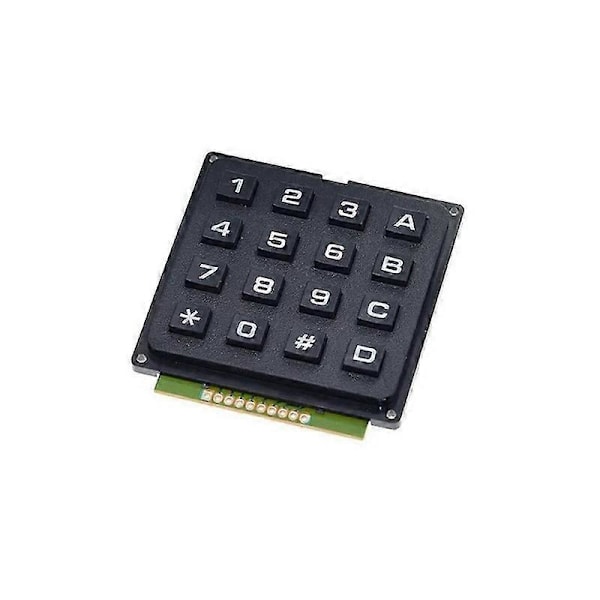 3 st 16-knapps tangentbordsmoduler Matriser Array-moduler Tangentbord Industriellt tangentbord med industriell skanning