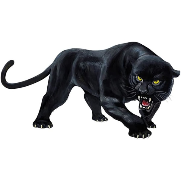 #Dyre-Sticker Bilsticker Panther Bilsticker 3D Simulation#