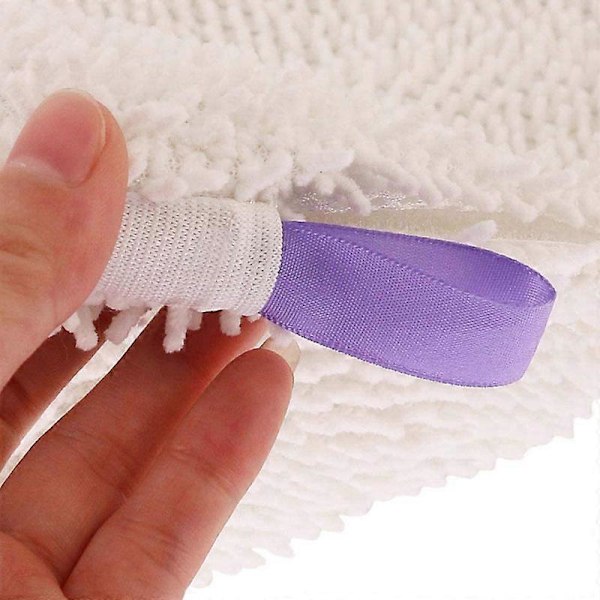 Pakke med mikrofiber dampmoppepudeovertræk til Shark S2901 S3455 S3501 S3502 S3601 S3701 S3901 Lilla