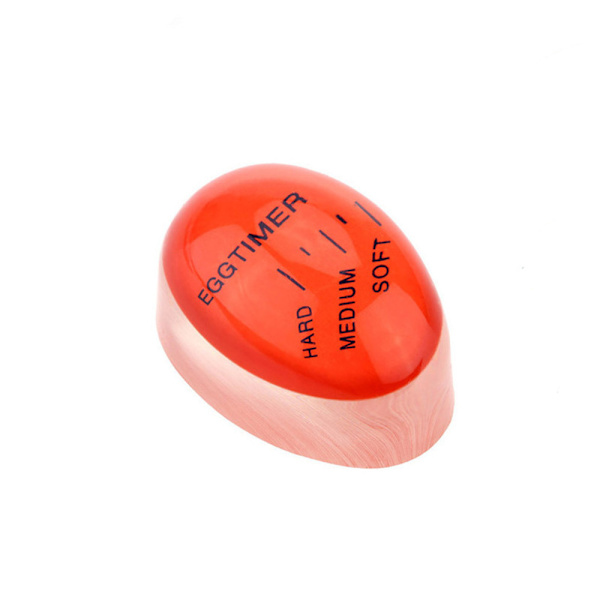Pakke med 2 eggtimer - Fargeskiftende indikator - Myk, Medium a