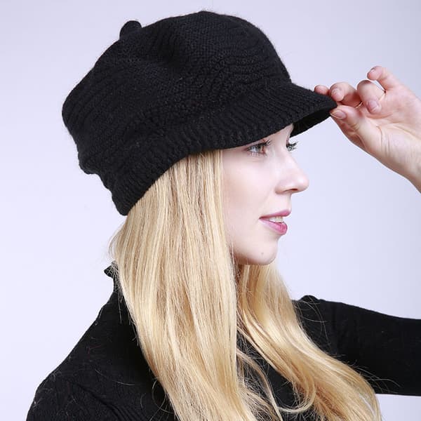#Strikhue uldhue model foret fleece efterårs vinterhue#