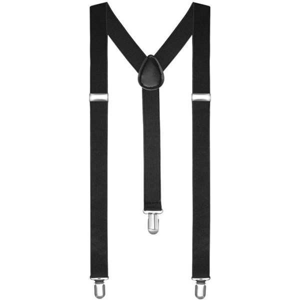 Fully Adjustable One Size Y Shaped Suspenders/Suspenders with Cli