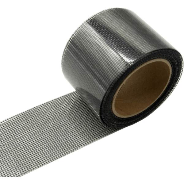(sort) 1 rulle, 5cm*200cm, insektnet reparationskit, vindue og