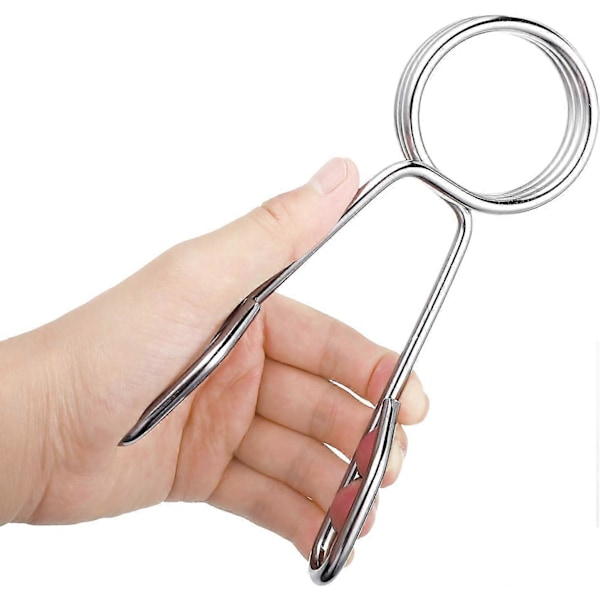 2 Stycken 2 Tum Hantel Fjäderlås Barbell Klämmor Låsande Kragar Clips för Tyngdlyftning Träning Fitness Träningsutrustning