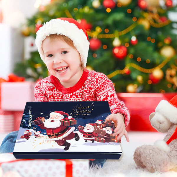 #Julegaveæske med nedtælling til advent - Blind Box#