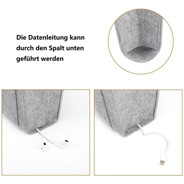 /#/Sengveske Sofa Organizer Anti-Skli Oppbevaringspose/#/