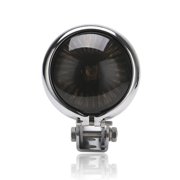 #LED Motorcykel Baglygte Bremsestoplys Retro Rund Lampe til Custom Cafe Racer Scrambler Bobber Cruiser 883#