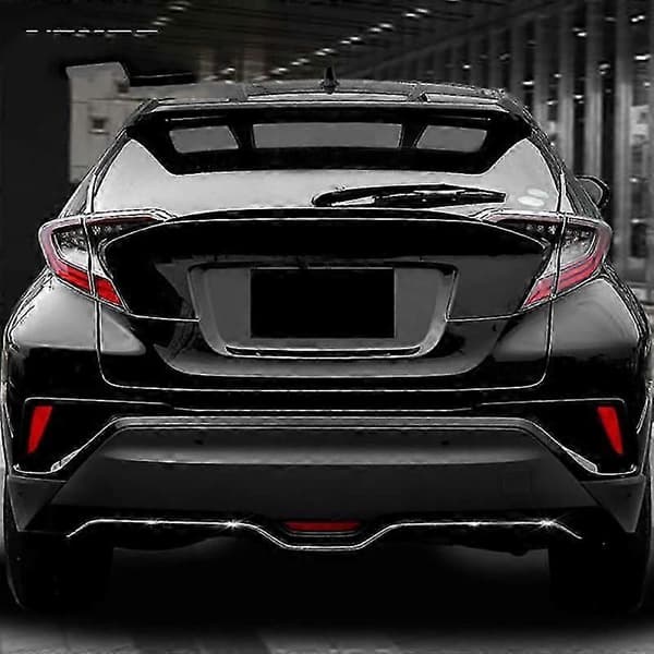 1 STK Rød Plast Bakre Bremselys Reflektor Panel Deksel Trim for C- 2016-2020