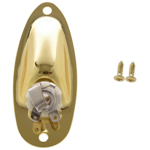1 stk. båd output input jack stikplader til Strat guitar reservedele
