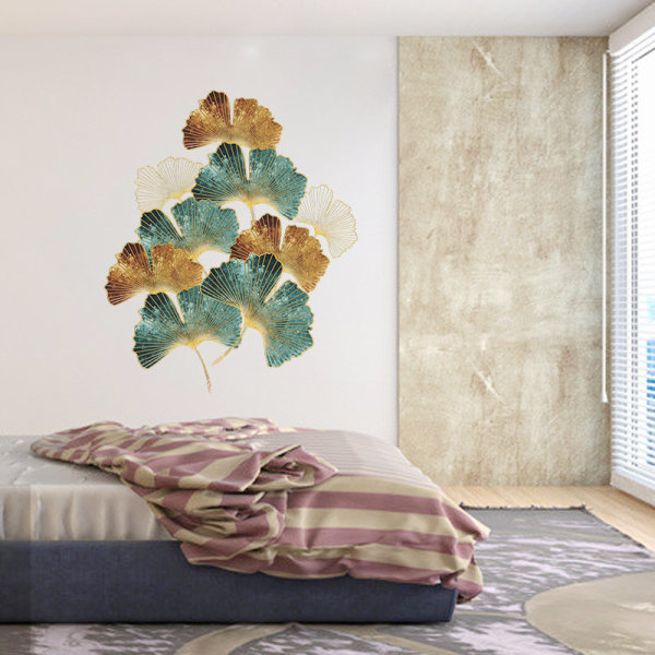 Retro Ginkgo 2kpl (30*90CM) Ruohonkasvi Seinätarra Tarra I Dec