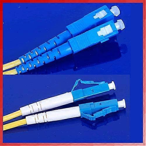 Duplex Singlemode Jumperkabel LC-SC LC Til SC Fiber Optisk Patchkabel 3M