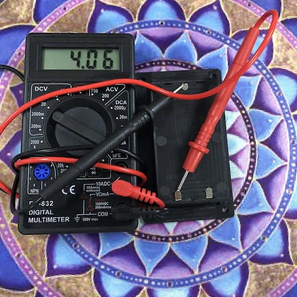 18650 Batteriholder Plastik Batteriholder Strømstik Serieforbindelse
