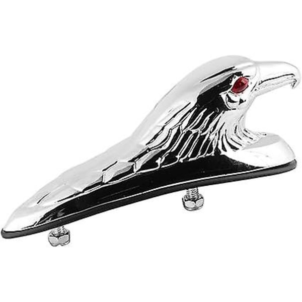 Specialfremstillet Motorcykel Stænkskærm Ornament, Motorcykel Stænkskærm Dekoration, Motorcykel Ørn Krom Trim, Krom Ørn, Skrigende Ørne Motorcykel Vinger, Andet, Unive