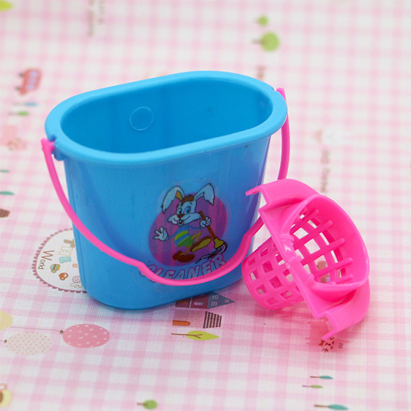 #Rengöringstillbehör för Barbie-dockhus, pedagogiska leksaker för#