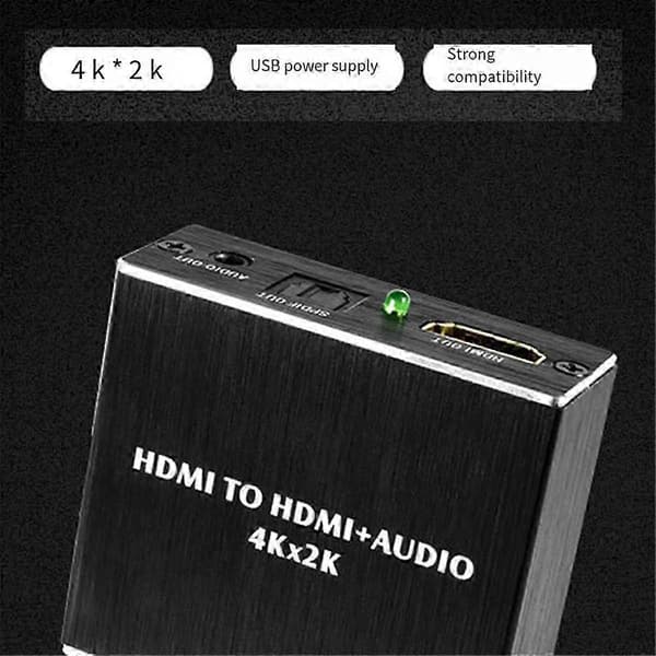 -Yhteensopiva Audio Converter Spdif Audio Extractor Stereo Extractor Optical