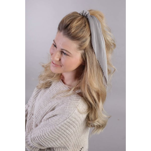 Kvinders retro-stil knude plisseret hår slips elastisk hår Scrunchie