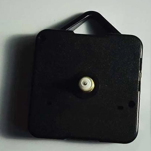 Väggklocka Urverk Kit Set Enkelt DIY Klockurverk Kit för Hem Hotell Skola (Ett Urverk och 3 Visare, Förpackning Utan Batteri, Röd)