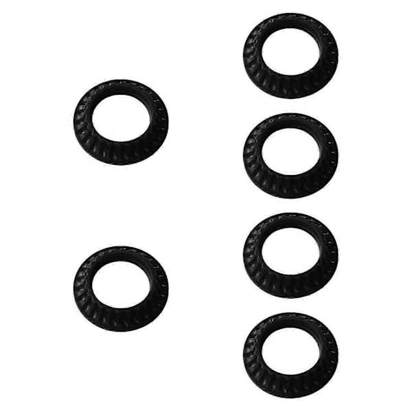 6x E26 Lyspæresokkelringer Lampeskjerm Krage Ringer for Medium Base E26 Sokkel