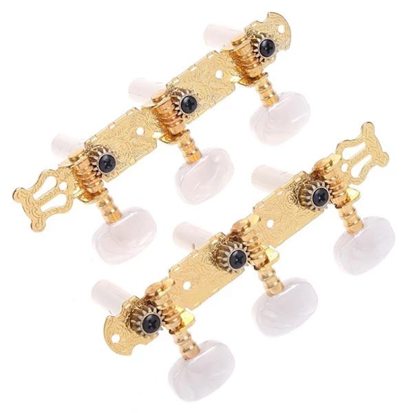 /#/2 stk. stemmeskruer til klassiske guitarer Guitar Peg Knobs Tuning Pegs til klassisk guitar eller akustisk guitar/#/