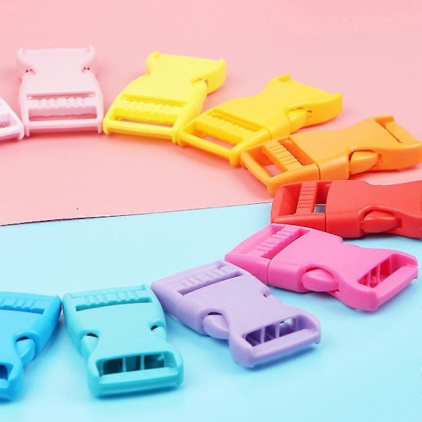 25mm Plastspänne Fäste Mini Säkerhetsspänne För Ryggsäckstejp